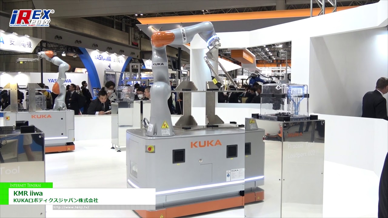 [2017国際ロボット展] KMR iiwa – KUKAロボティクスジャパン株式会社