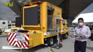 [ハイウェイテクノフェア 2021] ダイバーシティ標識車 – 西日本高速道路エンジニアリング関西株式会社
