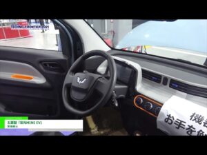 [TECHNO-FRONTIER 2021] 五菱製「宏光MINI EV」 – 実機展示