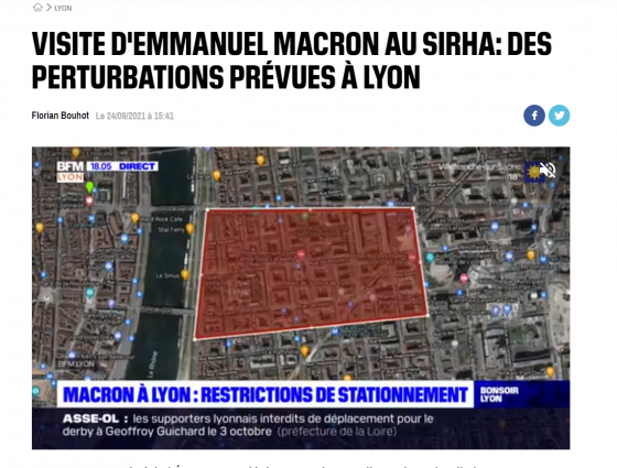 フランスのマクロン大統領が卵の標的になった場所はsirha
