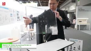 [オルガテック東京 2025] Electric Sit-Stand Workstation「PC302-S」 – C.D.GREAT INDUSTRY CO.,LTD.