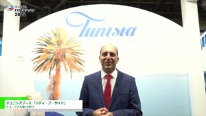 [ツーリズムEXPOジャパン 2022] チュニジアブース 「シディ・ブ・サイド」 – チュニジア大使/ONTT