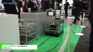 [スマート物流EXPO 2022] リコーインダストリー 無人搬送車 M2 – 株式会社リコー