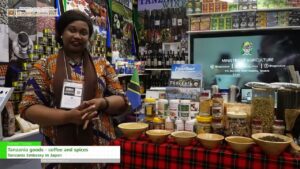[CAFERES JAPAN 2024] Tanzania goods – coffee and spices – Tanzania Embassy in Japan