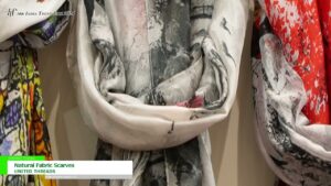 [第14回 インドトレンドフェア東京 2024 （春 ・夏）] Natural Fabric Scarves – UNITED THREADS