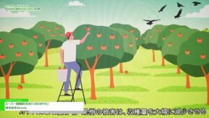 [アグロ・イノベーション／みどりの食料システム EXPO 2025] スーパー繊維防鳥糸「CROWTO」 – 株式会社Xenola
