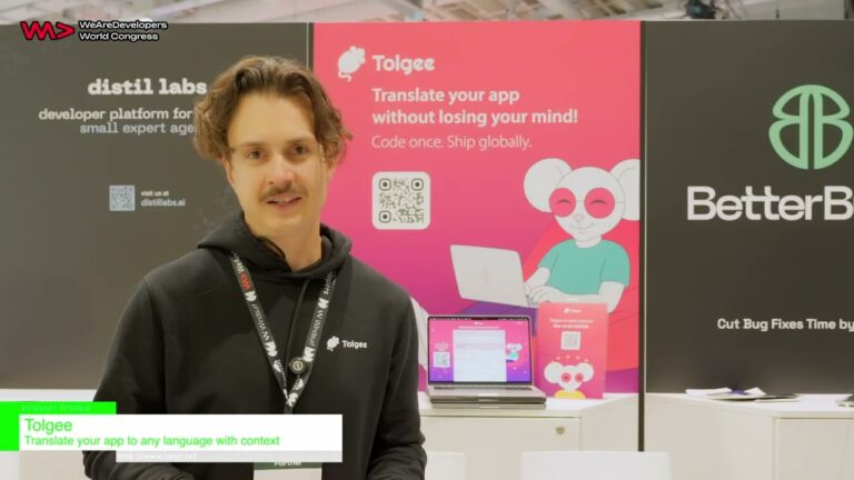 [WeAreDevelopers World Congress 2025] Tolgee – Translate your app to any language with context