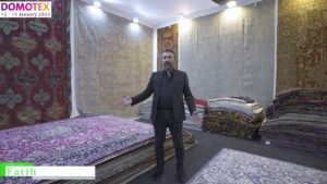 [DOMOTEX 2023 – The World of Flooring] アートワーク:カーペットの端材で作られた – ファティ