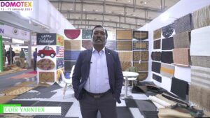 [DOMOTEX 2023 – The World of Flooring] 天然ココヤシ繊維製品とジオテキスタイル製品 – コイアヤーンテックス