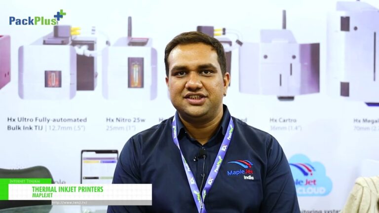 [PackPlus 2025] Thermal Inkjet Printer – MAPLEJET