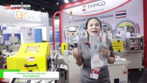 [Manufacturing Expo 2024] Medical Tube Extrusion Line – Thai Hydraulic
