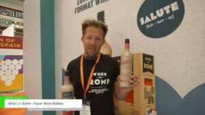 [London Wine Fair 2022] When In Rome – Paper Wine Bottle