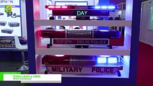 [Milipol India 2025] Vehicle Lights & Siren – SIPHON ELECTRONICS
