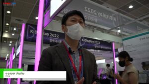 [K-Display 2022 (Korea Display Exhibition)] e-paper display – E Ink