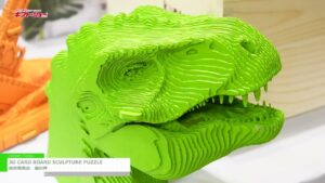 [第96回 東京インターナショナル・ギフト・ショー 秋2023] 3D CARD BOARD SCVLPTURE PUZZLE – 総合萬商店 福の神