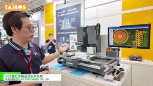 [TAIROS 2024 – Taiwan Automation Intelligence and Robot Show] BGA dual infrared rework and de-soldering system – CHEN BOM