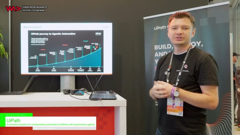 [WeAreDevelopers World Congress 2025] UiPath – Orchestrating automated workflows with autonomous agents