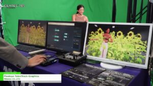 [CEATEC 2023] Pixotope TalenTrack・Graphics – Mitomo CO.,LTD.