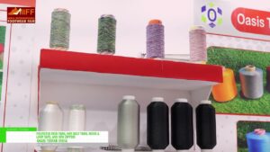 [India International Footwear Fair 2022] Polyester Dyed Yarn, Hot Melt Yarn, Hook & Loop Tape, Sew Zippers – Oasis Texfab India