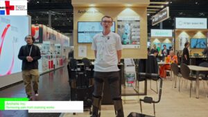 [MEDICA 2024] Removing pain from stainding work – Archelis Inc