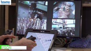 [bauma 2022 国際建設鉱業機械・建設資材製造機械・建設車輛・関連専門見本市] Autonomous Woodyard crane – PSIORI