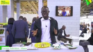 [FRUIT LOGISTICA 2023] 輸出用ドライココナッツ – Coconut Federation Ghana