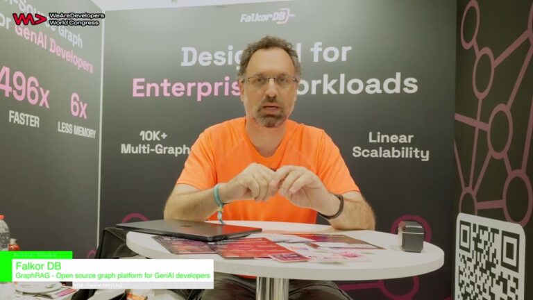 [WeAreDevelopers World Congress 2025] Falkor DB “GraphRAG” – Open source graph platform for GenAI developers