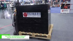 [INTERMACH 2024] Multiway Autonomous Forklift – UNITED MOTOR WORKS (SIAM)