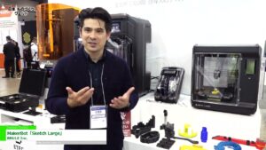 [第35回 日本 ものづくり ワールド] MakerBot「Sketch Large」 – BRULE Inc.