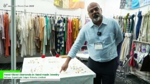 [第14回 インドトレンドフェア東京 2024 （春 ・夏）] Hand-Sliced Diamonds in Hand-made Jewelry